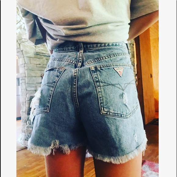 90s cut off shorts